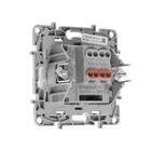 Переключатель промежуточный Legrand Etika, 1-кл, винтовые клеммы, 10 AX, 250 В, Алюминий 9487587 - фото 16376806