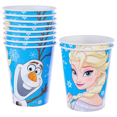 Стакан одноразовый «С Днем Рождения!», 250 мл, Холодное сердце