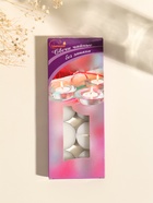 Набор свечей чайных в гильзе, 10 шт., без запаха  (артикул 9423874)  большой выбор товаров оптом и в розницу по низким ценам с доставкой