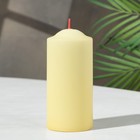 Свеча-столбик ароматизированная, 12х5,6 см, Ваниль - фото 319290346