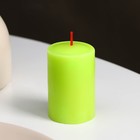 Набор свечей-столбиков 2 шт, 4х6 см, корица - Фото 6