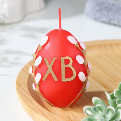 Свеча пасхальная «Яйцо», барельеф