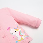 Кофточка для девочки, цвет розовый, рост 56-62 см - Фото 3