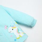 Кофточка для девочки, цвет мятный, рост 56-62 см - фото 45714066