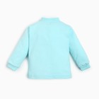 Кофточка для девочки, цвет мятный, рост 56-62 см - фото 45714068
