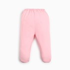 Ползунки для девочки, цвет розовый, рост 68-74 см 9513533