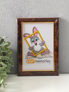 Фоторамка для фото 10×15 см Keep memories «Офис», пластик, карельская берёза, (пластиковый экран)  (артикул 9467535)  большой выбор товаров оптом и в розницу по низким ценам с доставкой