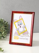 Фоторамка для фото 15×21 см Keep memories «Офис», пластик, яшма, (пластиковый экран) - Фото 3