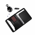 Папка на молнии А4, 2 отделения, Calligrata, 350×282×33 мм, пластик, 4 кармана, бизнес-класс, черная 9344983