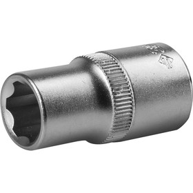 Головка торцевая ЗУБР 27725-12_z02, CrV, SUPER LOCK, хроматированная, 1/2", 12 мм