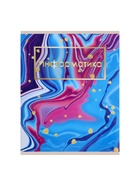 Предметная тетрадь по информатике Calligrata «Мрамор светлый», 48 листов, в клетку, со справочным материалом, обложка из мелованного картона - Фото 4