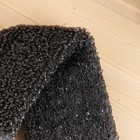 Мочалка для тела «Стандарт», поролон, 36 см без ручек, чёрная - Фото 2