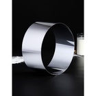 Форма для выпечки и выкладки TAS-PROM «Круг», h=12 см, d=25 см, нержавеющая сталь - Фото 5