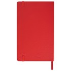 Скетчбук 140г/м 120*210 мм BRAUBERG ART CLASSIC 80л, кожзам, кремовая бумага, красный 113193 - Фото 8