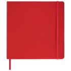 Скетчбук 140г/м 200*200 мм BRAUBERG ART CLASSIC 80л, кожзам, кремовая бумага, красный 113195 - Фото 10