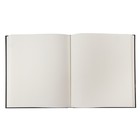 Скетчбук 100г/м BRAUBERG ART 190х190 мм 110л, книжный переплет, кремовая бумага 113185 - Фото 4