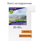 Холст 3D на подрамнике BRAUBERG ART CLASSIC 20 х 30 см, 440 г/м2, грунт, 100% хлопок, мелкое зерно (191662) 9513773 - фото 10281223