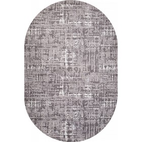 Ковёр овальный Merinos Richi, размер 200x300 см, цвет gray