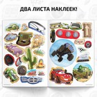 Книга - история с наклейками «Читай и наклеивай. Заварушка в пустыне», 30 наклеек, 17×24 см, 16 стр., Тачки - Фото 6