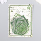 Наклейки для творчества "Теги - Зелёные листья" набор 30 шт 0,2х8х11 см - фото 7327261