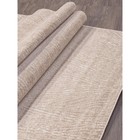 Ковёр прямоугольный Merinos Naturel, размер 200x400 см, цвет beige - Фото 3