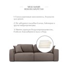 Раздвижной диван «Темп», механизм еврокнижка, велюр, цвет коричневый - Фото 10