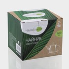 Заварочный чайник BellaTenero «Бамбук», 600 мл, 19×11.3×12.2 см, с бамбуковой крышкой, металлический фильтр, стекло - Фото 5