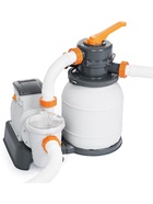 Бассейн каркасный Bestway Hydrium 561CS, 549×132 см, песочный фильтр-насос, лестница, скиммер, тент, подстилка, круглый 9298727 - фото 4335777