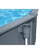 Бассейн каркасный Hydrium, 549×132 см, песочный фильтр-насос, лестница, скиммер, тент, подстилка, дозатор, круглый, 561CS Bestway - Фото 15