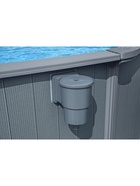 Бассейн каркасный Hydrium, 549×132 см, песочный фильтр-насос, лестница, скиммер, тент, подстилка, дозатор, круглый, 561CS Bestway - Фото 17