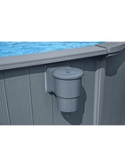 Бассейн каркасный Hydrium, 549×132 см, песочный фильтр-насос, лестница, скиммер, тент, подстилка, дозатор, круглый, 561CS Bestway - Фото 10