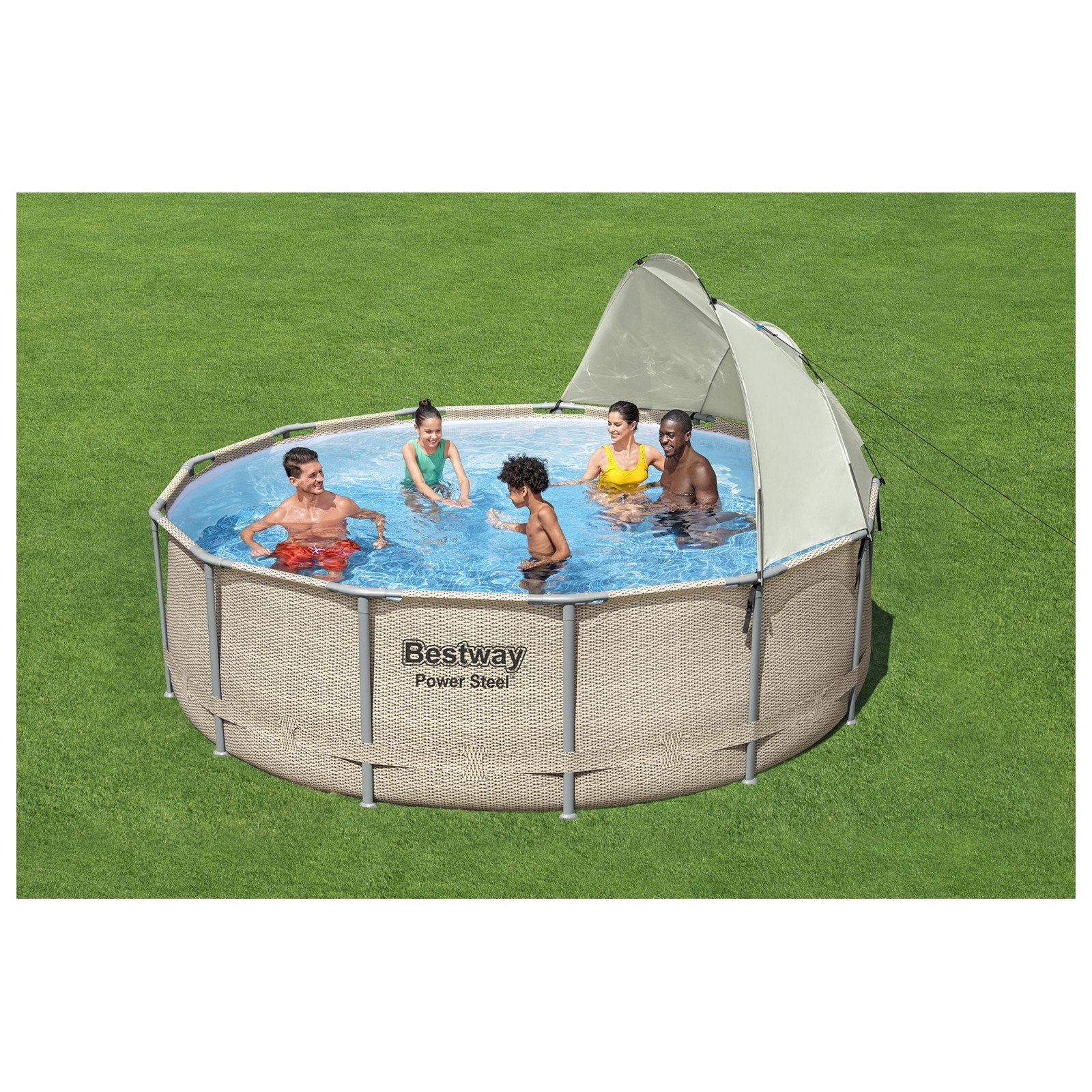 Lazy spa bestway. Навес от солнца для бассейна bestway. Навес для каркасного бассейна. Шатер bestway для спа бассейнов 60305. 58612 bestway.