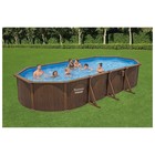 Бассейн каркасный Bestway Hydrium 561CW, 733×366×132 см, песчаный фильтр-насос, лестница, скиммер, тент, подстилка 9298777 - фото 5216614