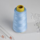 Нитки 40/2, 2700 м, голубые - Фото 2