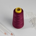 Нитки 40/2, 2700 м, бордовые - Фото 2