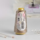 Нитки 40/2, 2700 м, светло-коричневые - Фото 3