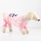 Костюм для животных розовый, XS (ДС 27, ОШ 23-27, ОГ 41-45) - фото 24365567