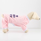 Костюм для животных розовый, XS (ДС 27, ОШ 23-27, ОГ 41-45) - фото 24365568