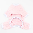 Костюм для животных розовый, XS (ДС 27, ОШ 23-27, ОГ 41-45) - фото 24365569