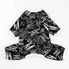 Костюм для животных «Мечты», L (ДС 39, ОШ 36-38, ОГ 60-62), черный - фото 24448885