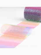 Фатин с глиттером «Радуга», 7.5 см, 9±0.5 м, 11±1 г/м², красный №3 - Фото 3