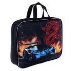 Папка для труда, А4, текстильная, 35×27×7 см «Тачка корея» - Фото 2