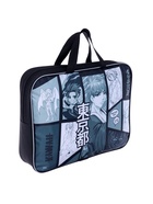 Папка для труда, А4, текстильная, 35×27×7 см «Аниме» - Фото 2