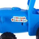 Музыкальная игрушка, синий трактор, на верёвке, свет - Фото 4
