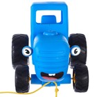 Музыкальная игрушка, синий трактор, на верёвке, свет - Фото 5