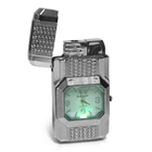 Зажигалка газовая «Часы на ремешке», металлическая, пьезо, 3.6×7 см - Фото 5