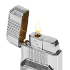 Зажигалка газовая «Часы на ремешке», металлическая, пьезо, 3.6×7 см - Фото 4