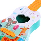 Музыкальная игрушка-гитара «Зоопарк», цвета МИКС, уценка - Фото 6