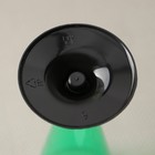 Фужер одноразовый «Конус», 150-180 мл, 6 шт в упаковке, цвет зелёный с чёрной ножкой - Фото 3