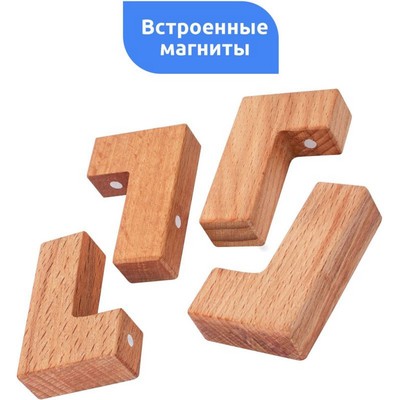 Магнитная головоломка по системе раннего развития «Гусь»